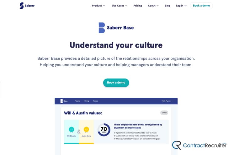 Saberr Homepage