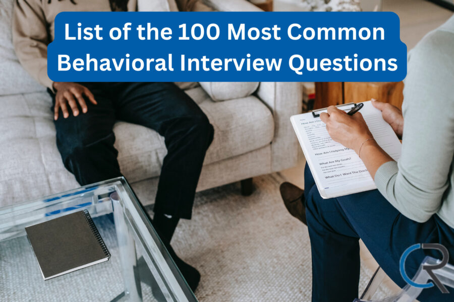 List of the 100 Most Common Behavioral Interview Questions (1)