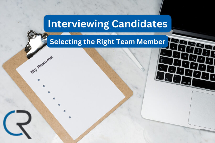 Which team member should interview the candidates